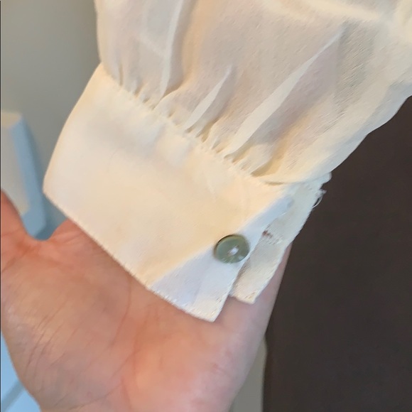 ABS Allen Schwartz XS/S Cropped Sheer Top - Picture 5 of 8